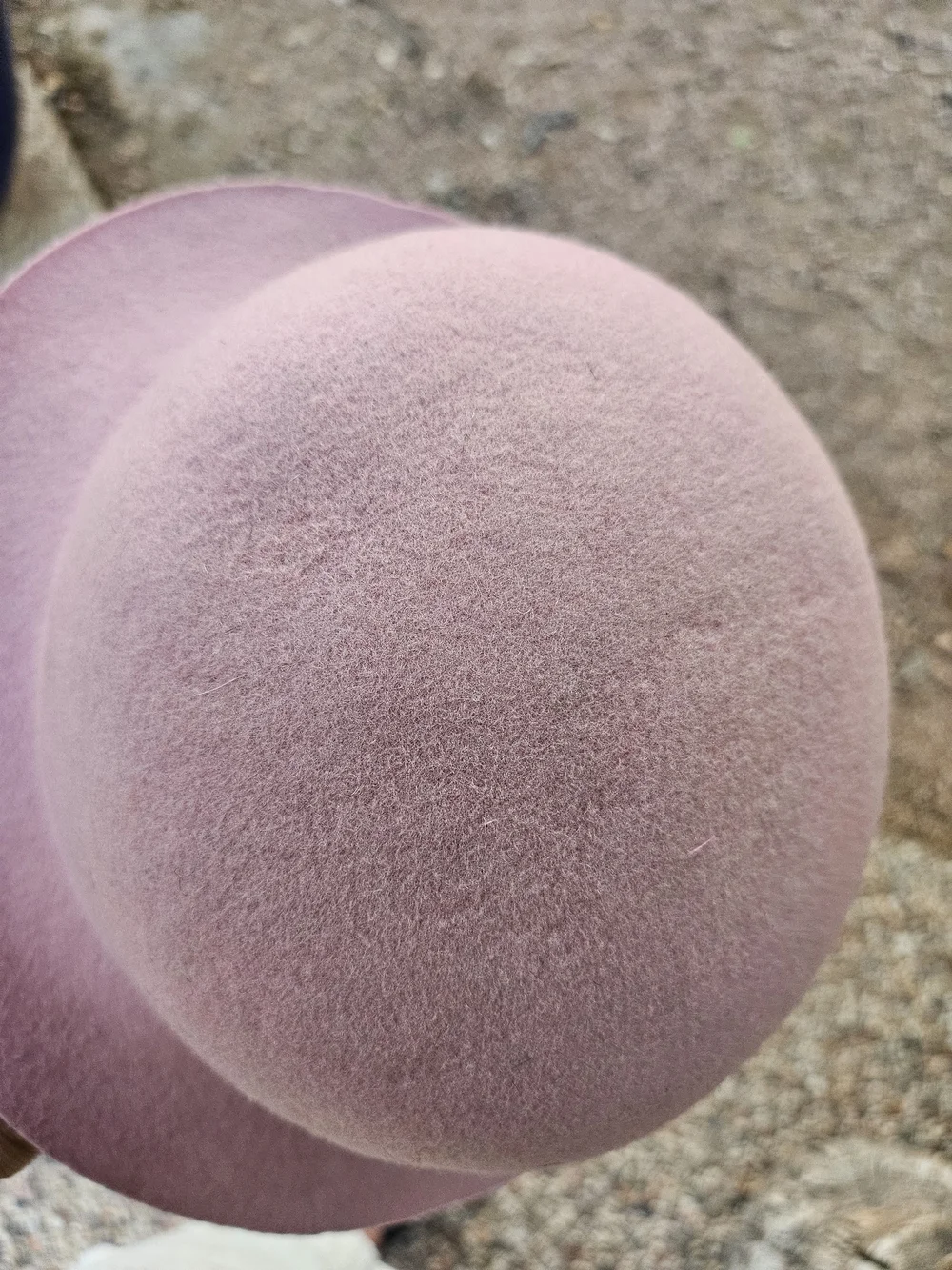 KIRIKO SATO Paris France-based Hat Designer Pink Wool Woman's Hat Small